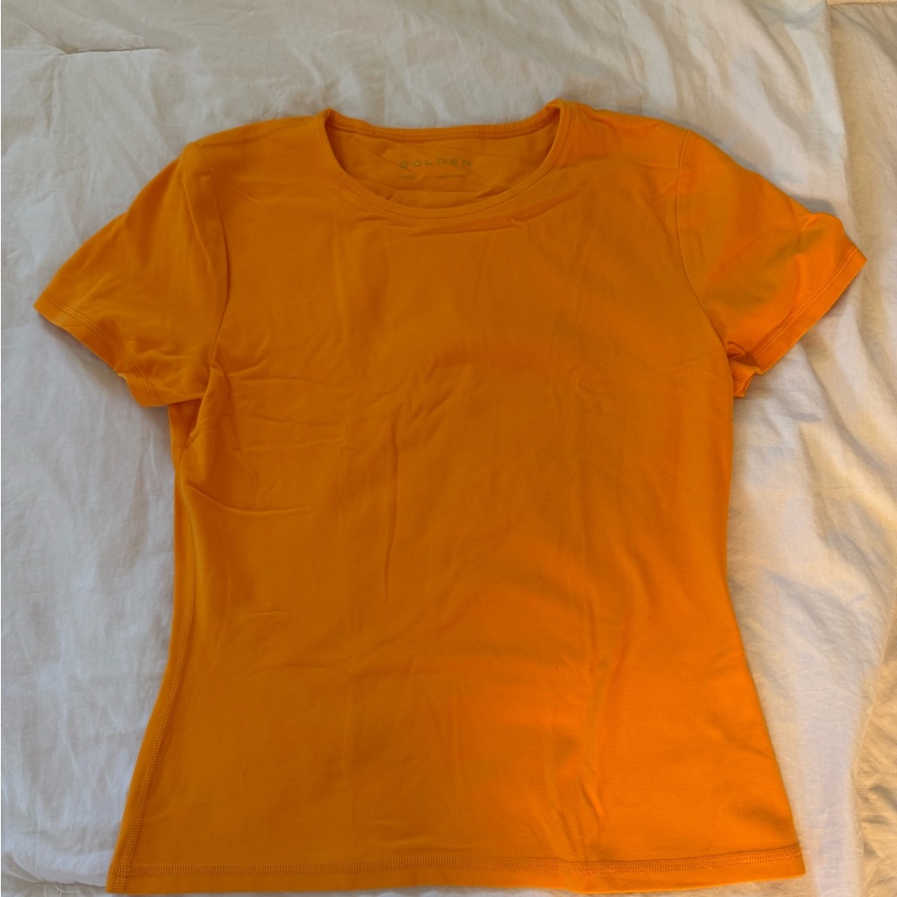 Orange Aritzia Women's Tee